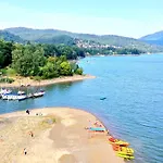 Z Teznia Solankowa, Sauna, Kominkiem Led Nad Jeziorem Zywieckim