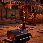 Z Teznia Solankowa, Sauna, Kominkiem Led Nad Jeziorem Zywieckim Zarzecze (Silesia)