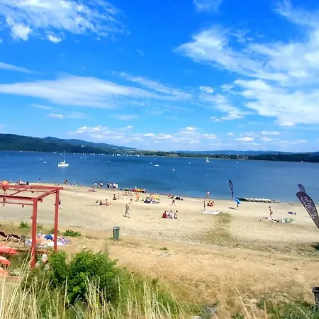 Z Teznia Solankowa, Sauna, Kominkiem Led Nad Jeziorem Zywieckim * زارجيتشه