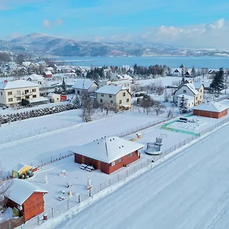 Z Teznia Solankowa, Sauna, Kominkiem Led Nad Jeziorem Zywieckim *