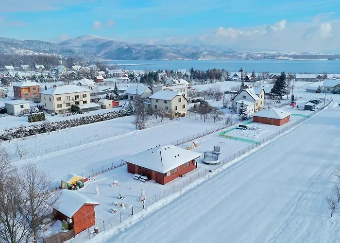 Z Teznia Solankowa, Sauna, Kominkiem Led Nad Jeziorem Zywieckim *