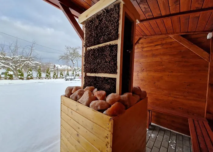 Z Teznia Solankowa, Sauna, Kominkiem Led Nad Jeziorem Zywieckim * Zarzecze