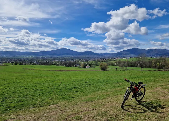 Z Teznia Solankowa, Sauna, Kominkiem Led Nad Jeziorem Zywieckim